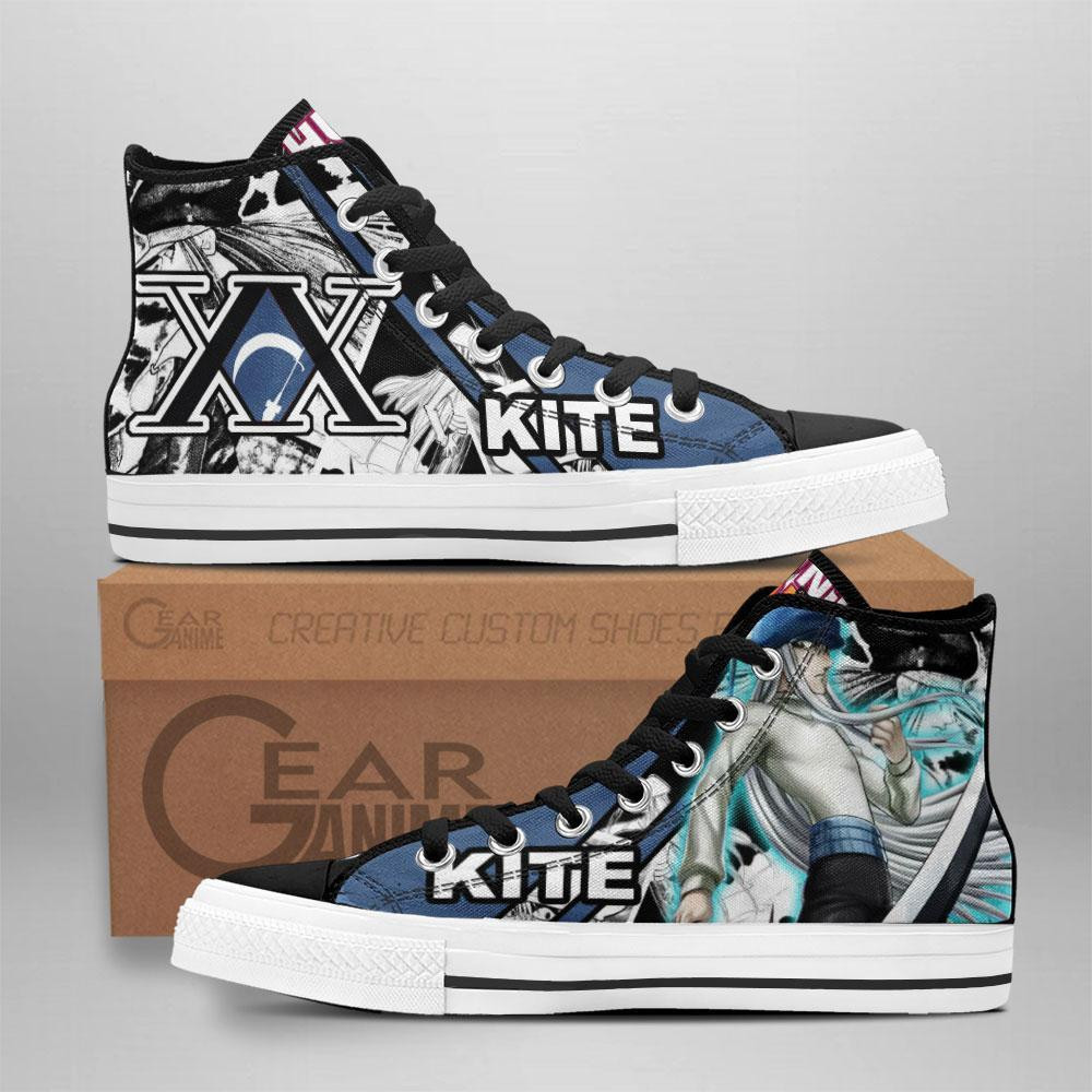 Kite Custom Anime High-Top Canvas Shoes TT2608