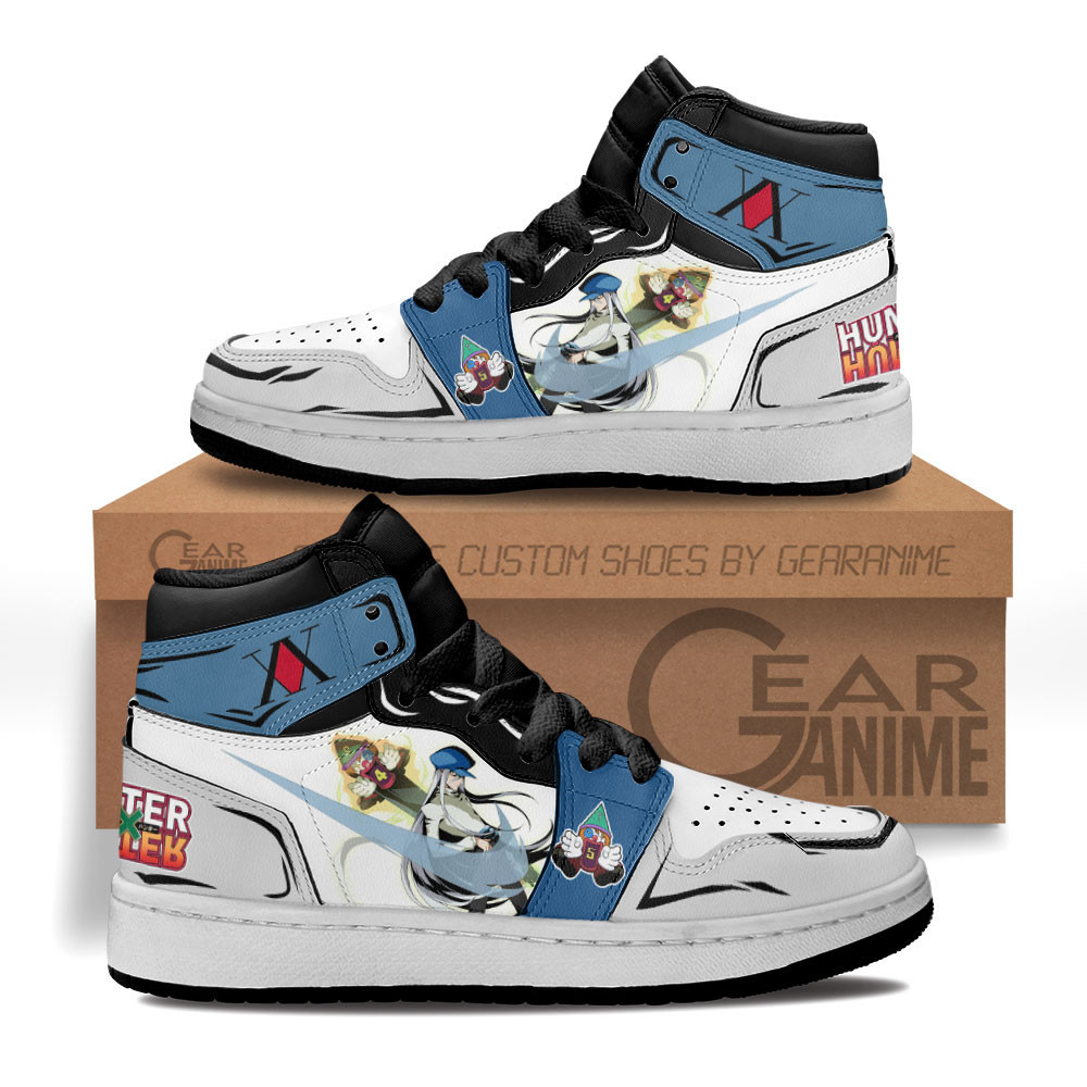 Kite Custom Anime Kids High-Top Leather Sneakers