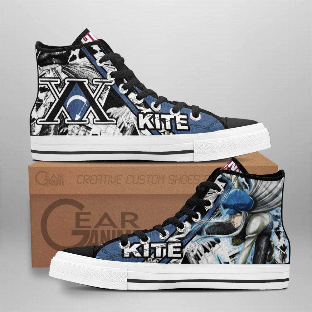 Kite Kaito Custom Anime High-Top Canvas Shoes TT2608