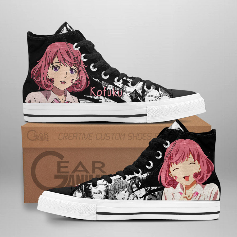 Kofuku Custom Anime High-Top Canvas Shoes NTT131