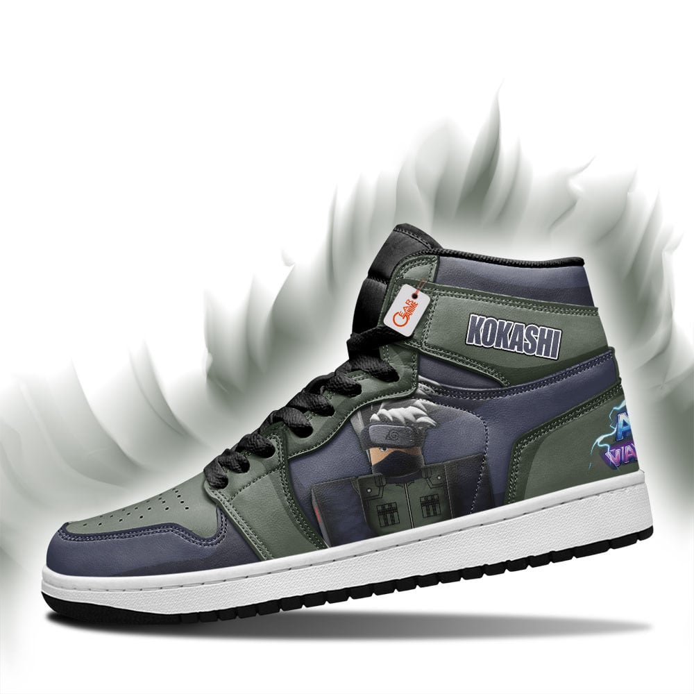 Kokashi Custom Gaming High-Top Leather Sneakers Games Collection Personalized