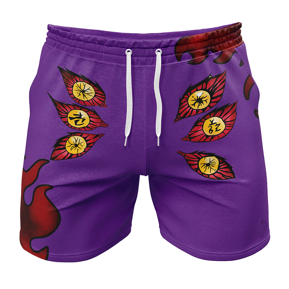 Kokushibo Demon Slayer Gym Shorts