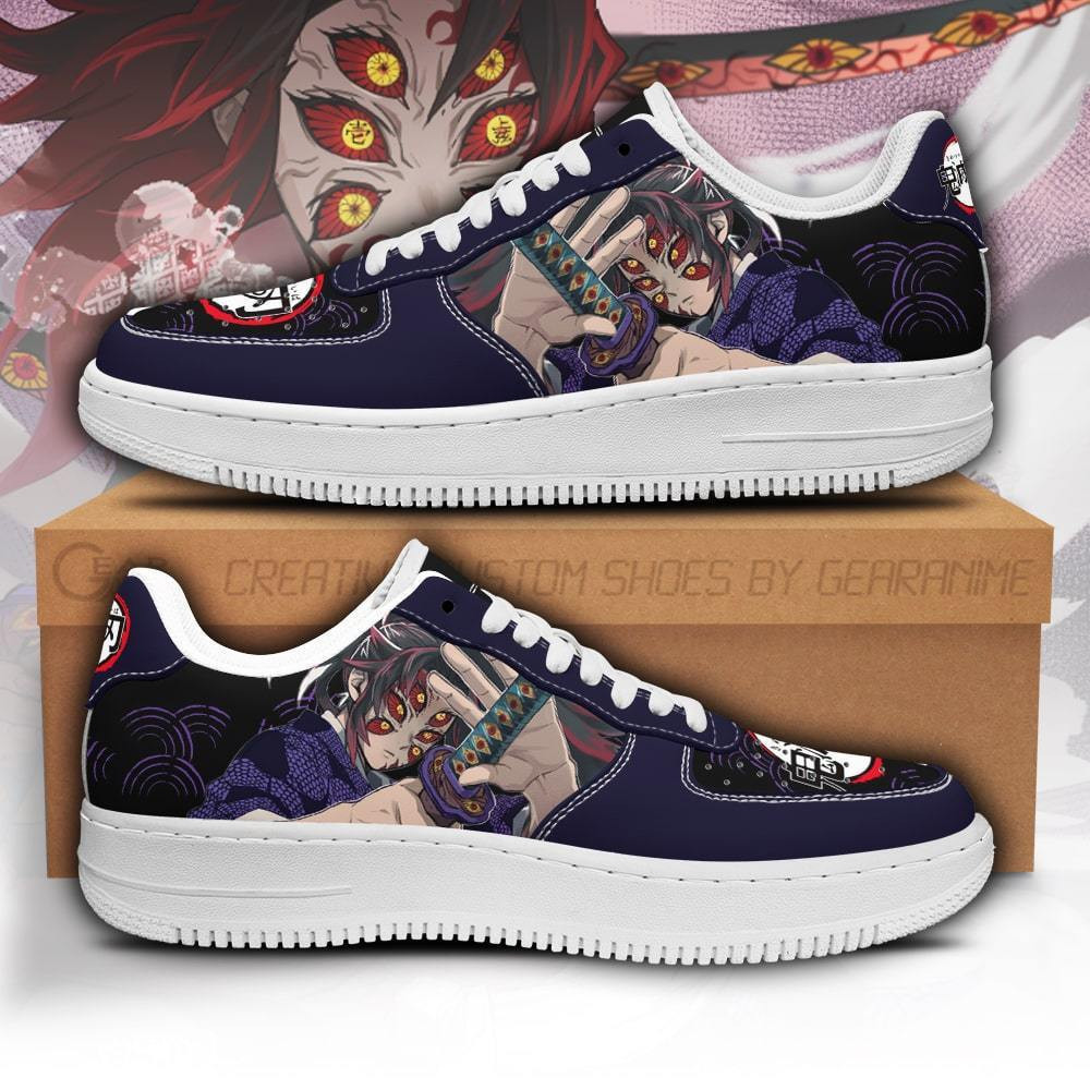 Kokushibou Custom Anime Low-Top Leather Sneakers