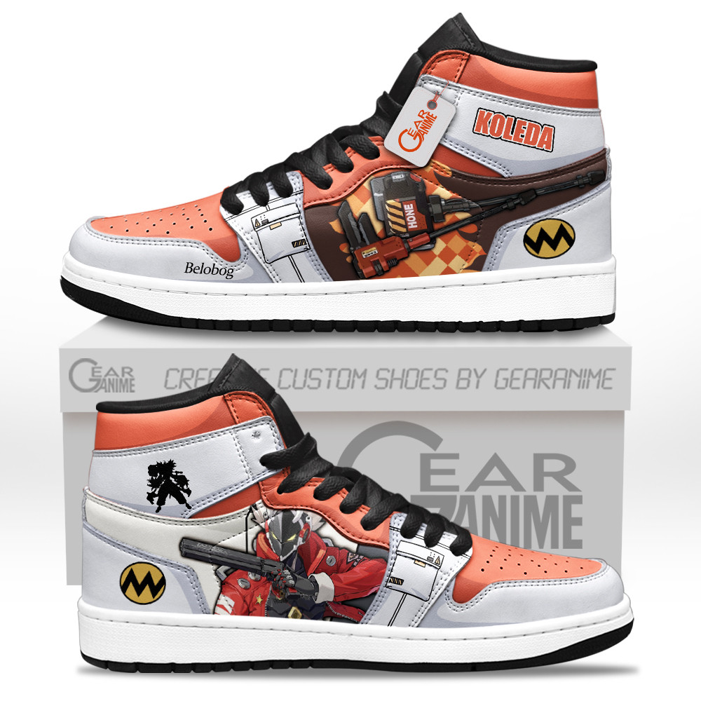Koleda Belobog Custom Gaming High-Top Leather Sneakers Zenless Zone Zero Shoes