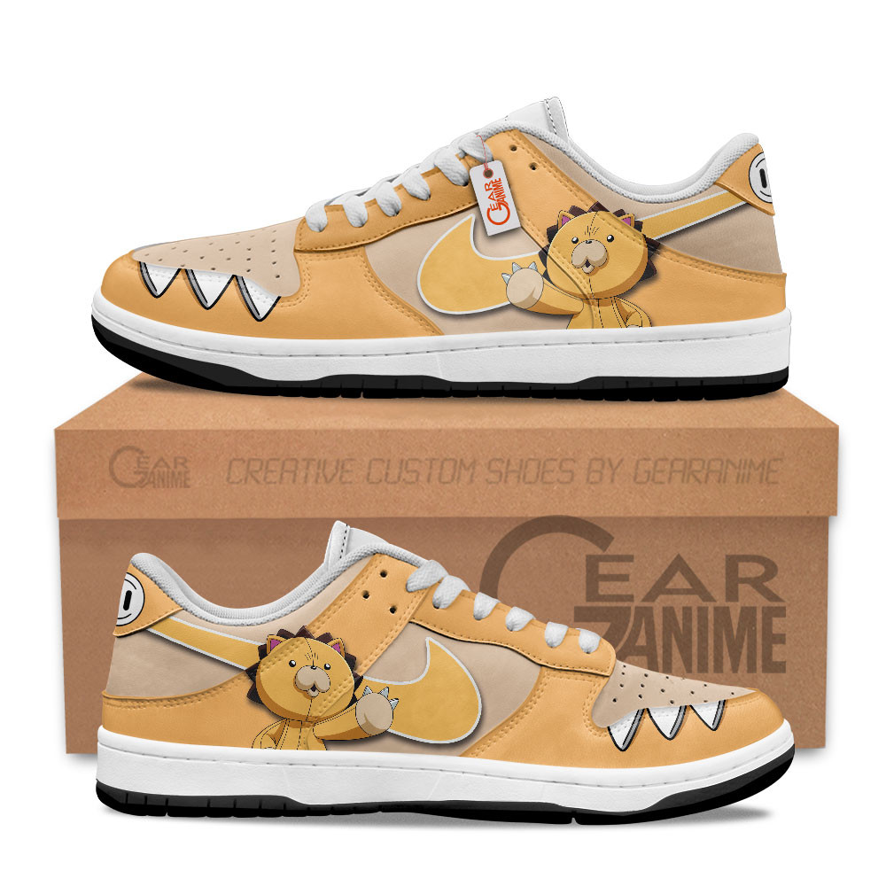 Kon Custom Anime Low-Top Skate Sneakers