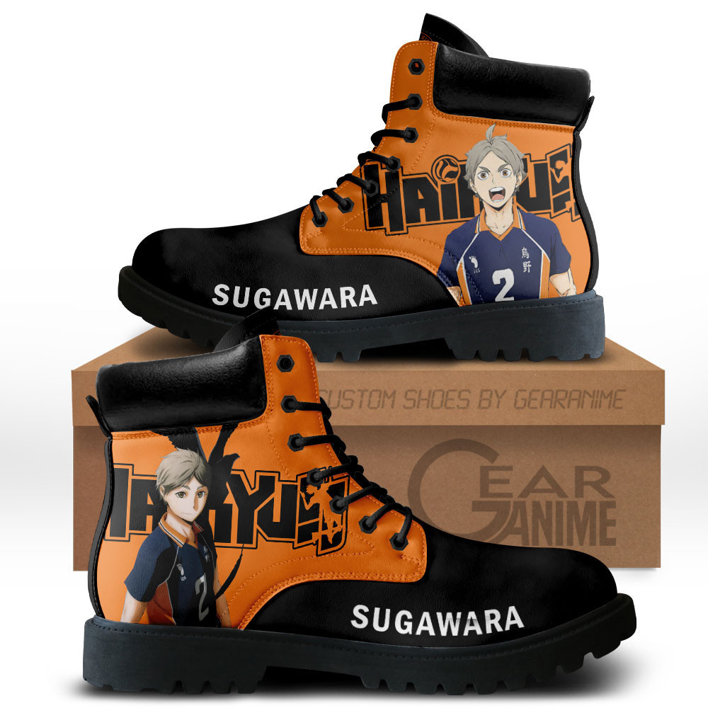 Koshi Sugawara Custom Anime Combat Boots MV3110