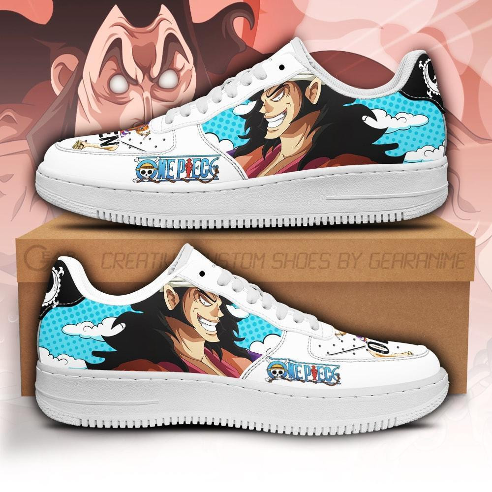 Kouzuki Oden Custom Anime Low-Top Leather Sneakers