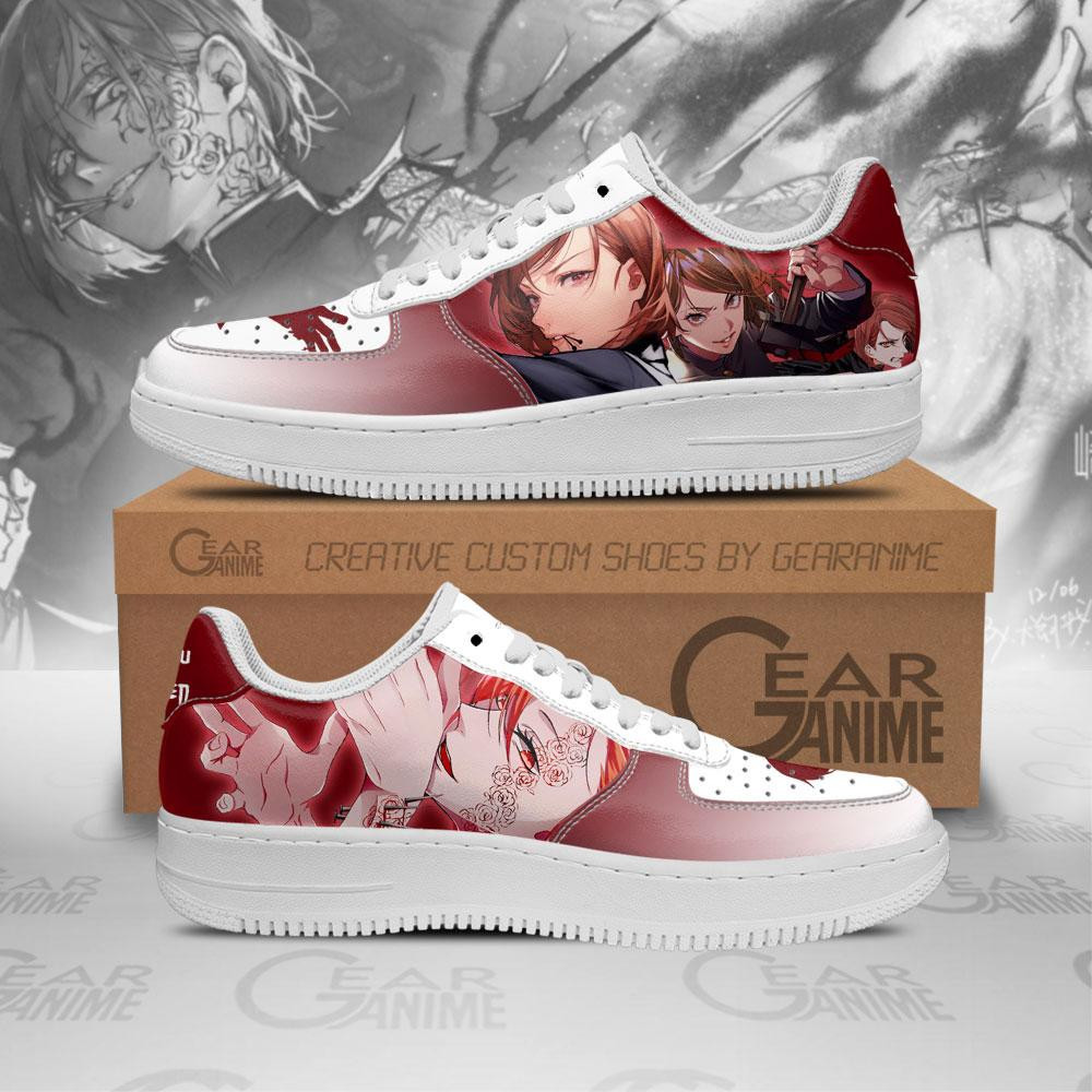 Kugisaki Nobara Custom Anime Low-Top Leather Sneakers