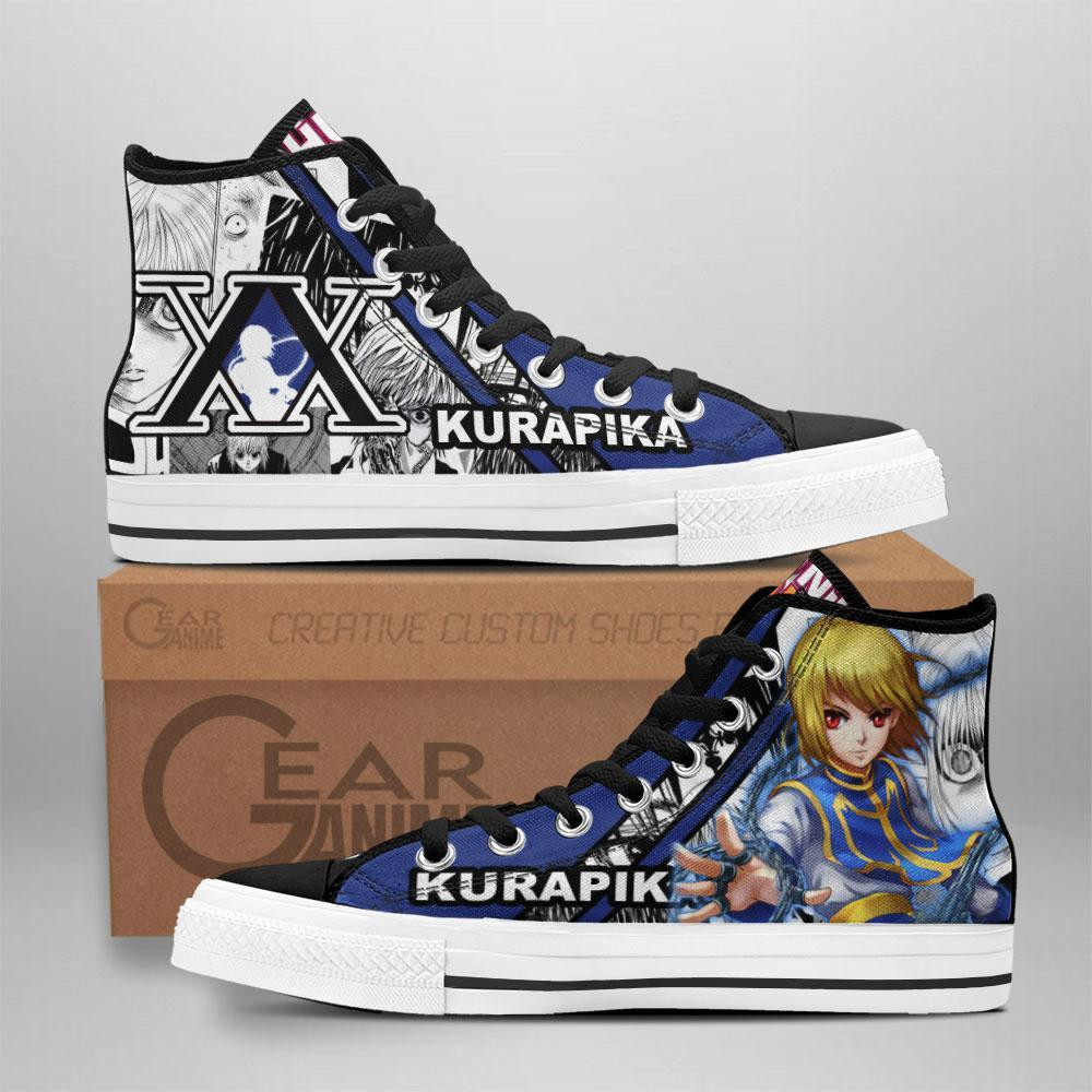 Kurapika Custom Anime High-Top Canvas Shoes TT2608