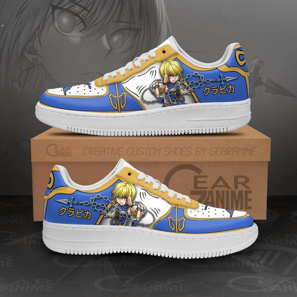 Kurapika Custom Anime Low-Top Leather Sneakers