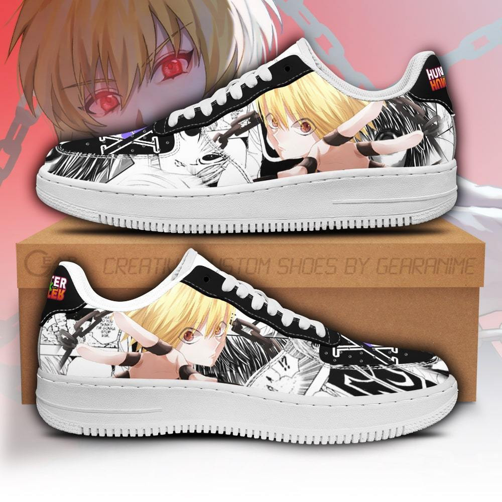 Kurapika Custom Anime Low-Top Leather Sneakers