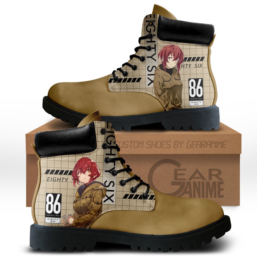 Kurena Kukumila Custom Anime Combat Boots NTT281