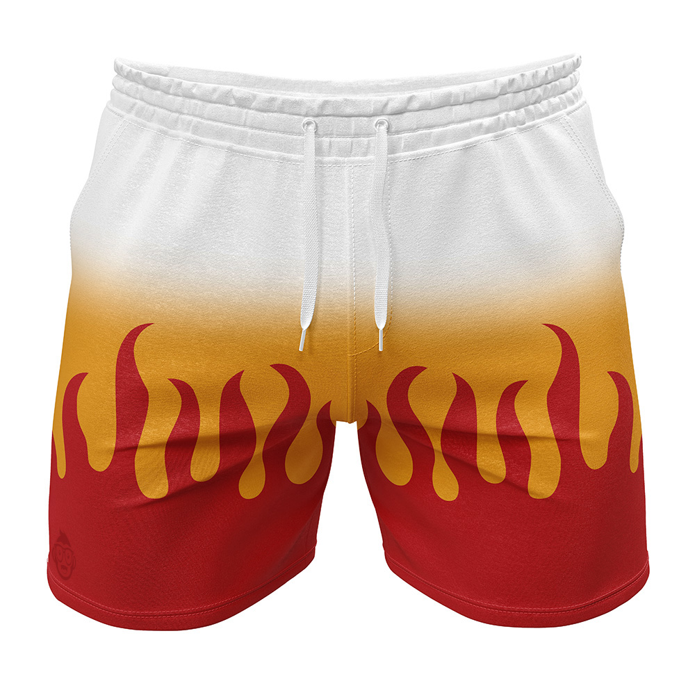Kyojuro Rengoku Demon Slayer Gym Shorts
