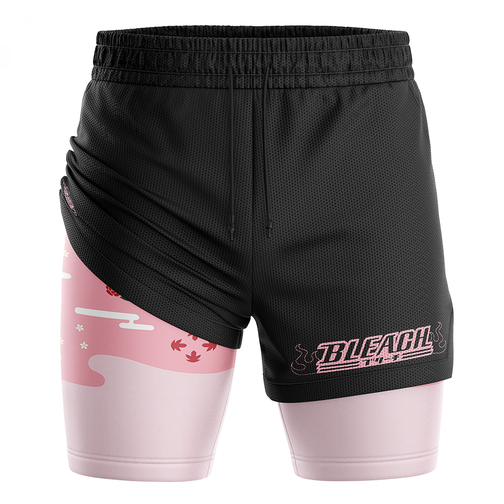 Kyoraku Shunsui Bleach 2-in-1 Performance Shorts