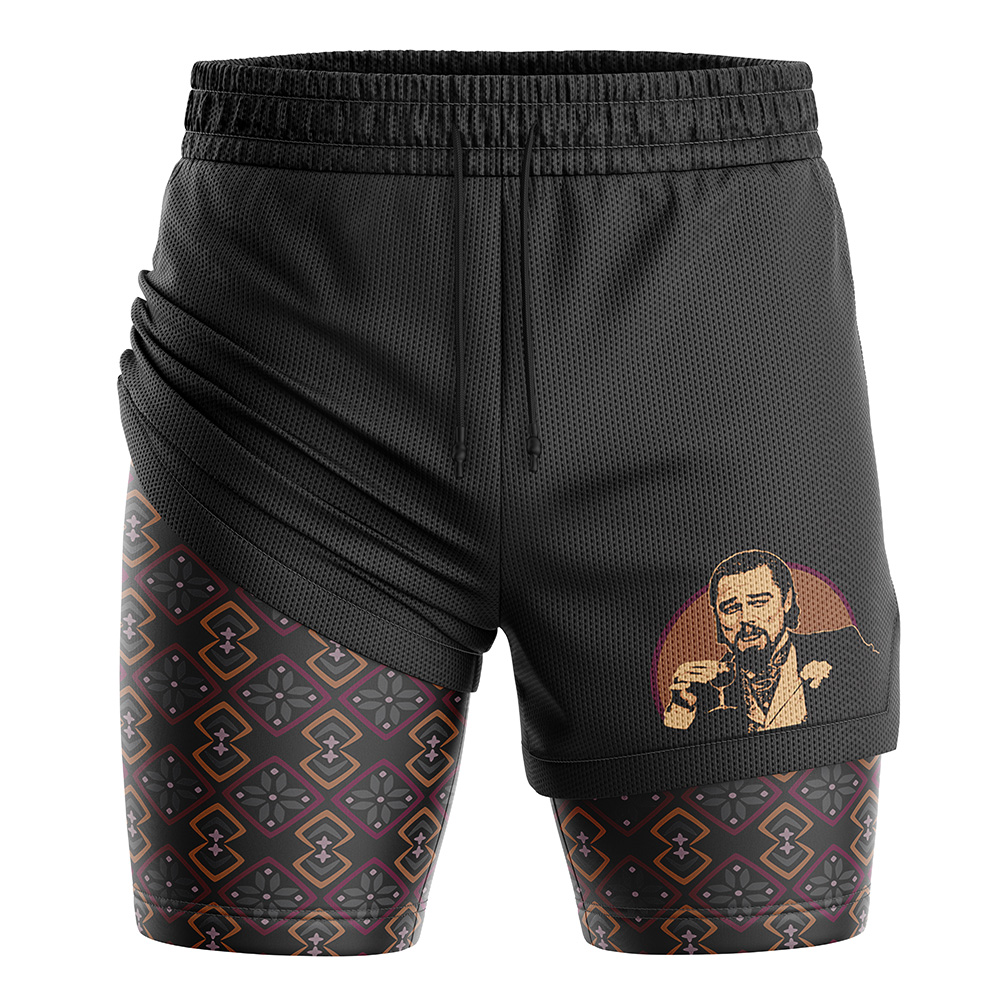 Laughing Leo 2-in-1 Performance Shorts