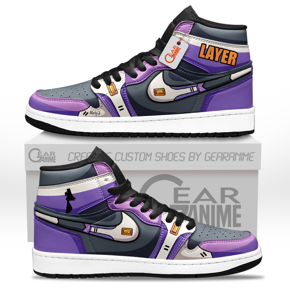Layer Custom Gaming High-Top Leather Sneakers Mega Man Custom Shoes Personalized