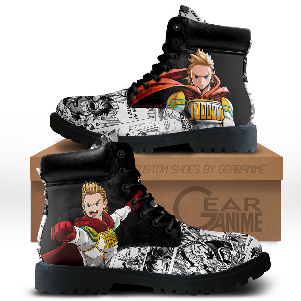 Lemillion Custom Anime Combat Boots NTT171