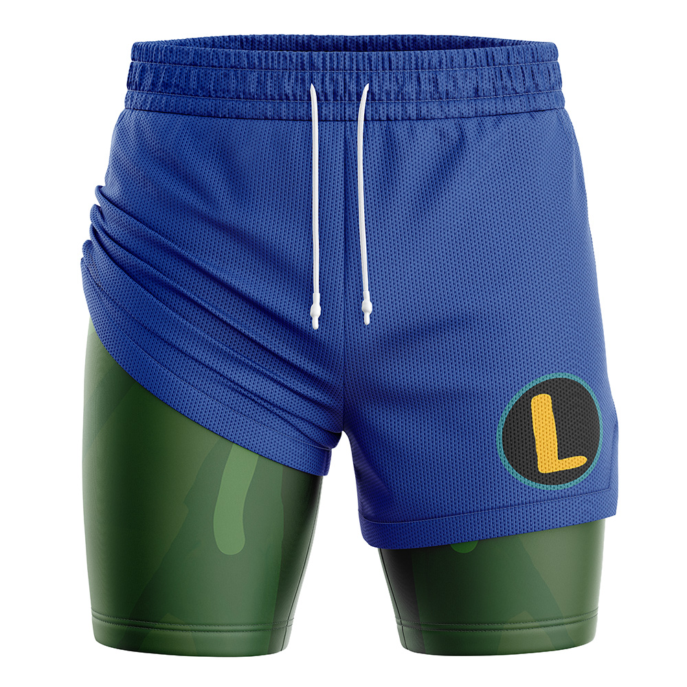 Leonardo Teenage Mutant Ninja Turtles 2-in-1 Performance Shorts