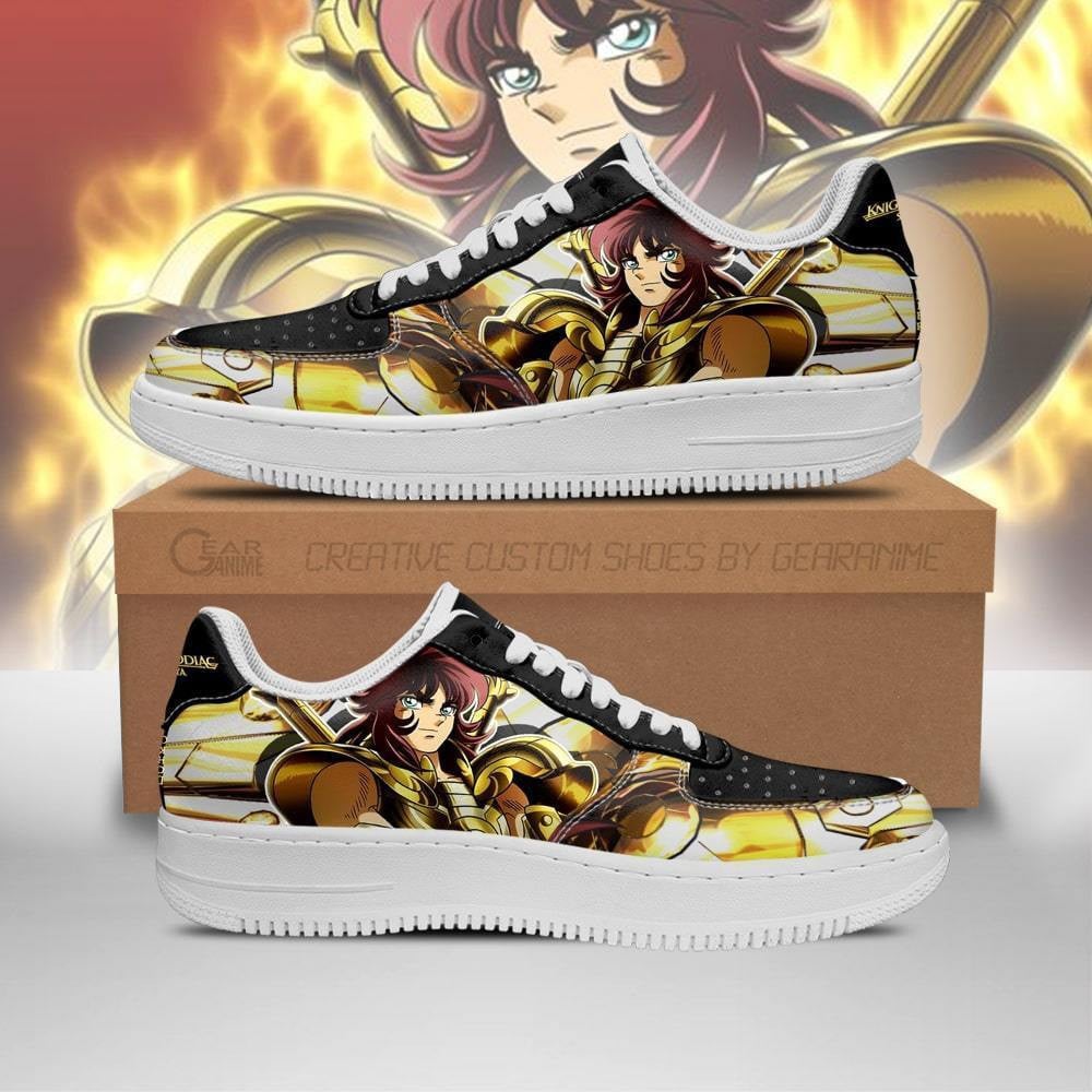 Libra Dohko Custom Anime Low-Top Leather Sneakers