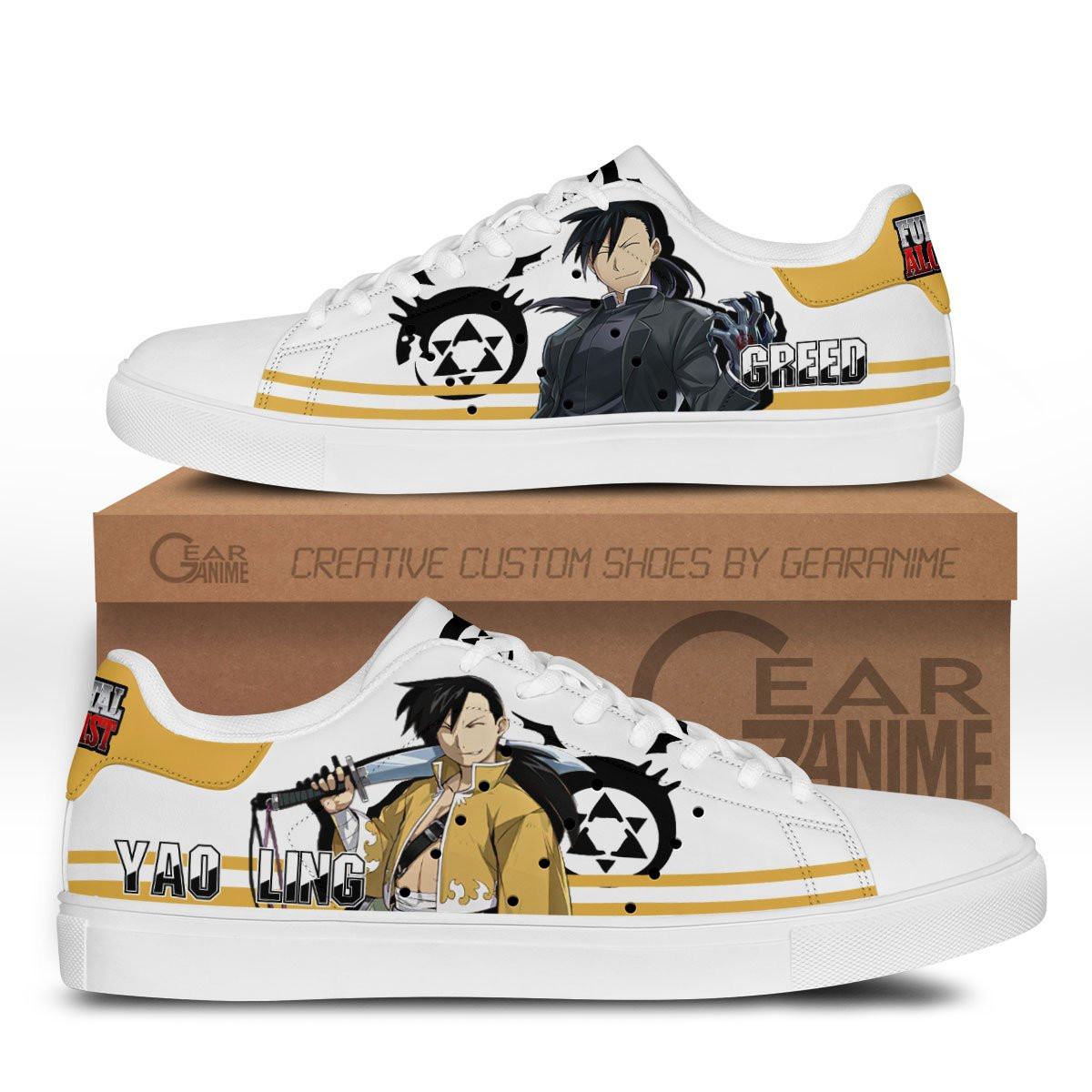 Ling Yao Custom Anime Classic Court Shoes