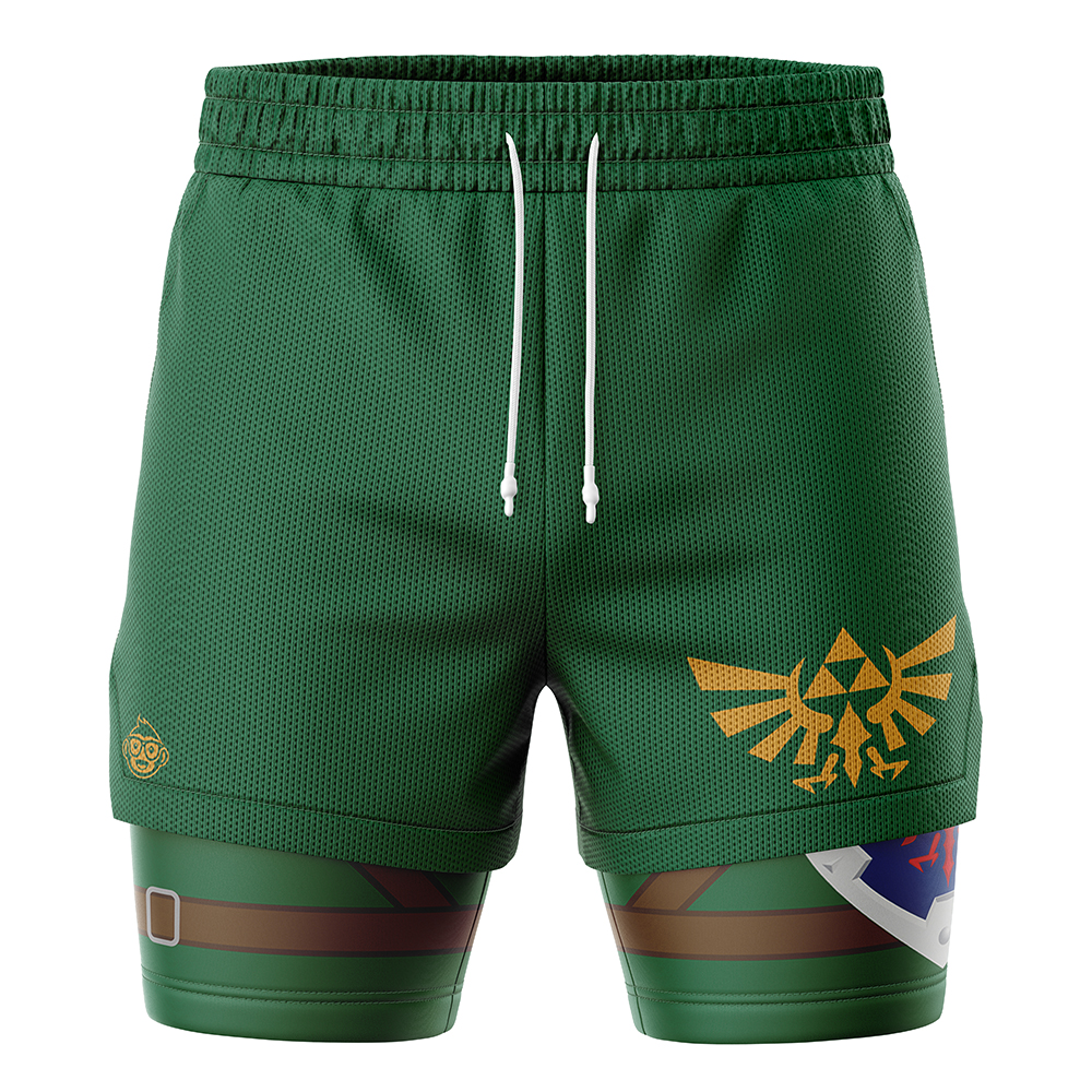 Link Legend of Zelda 2-in-1 Performance Shorts
