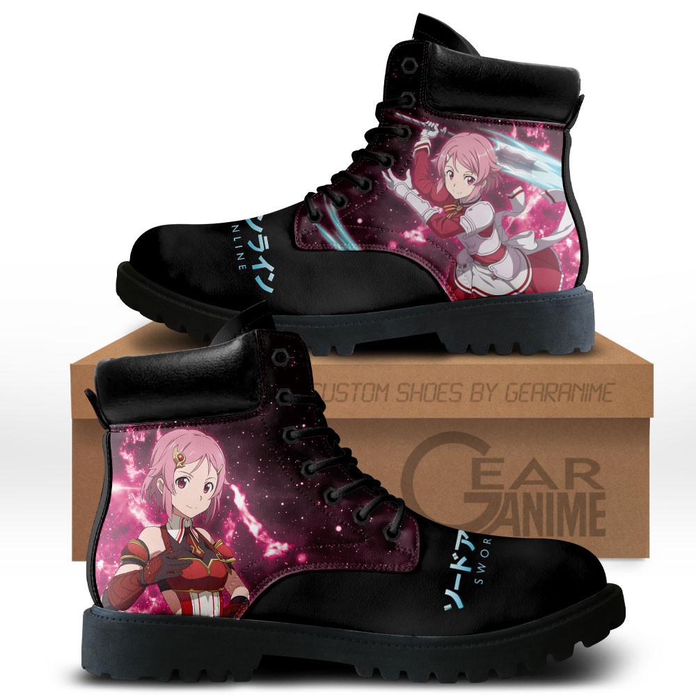 Lisbeth Custom Anime Combat Boots MV1110