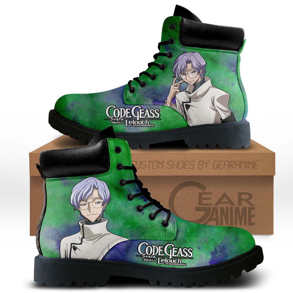 Lloyd Asplund Custom Anime Combat Boots NTT141