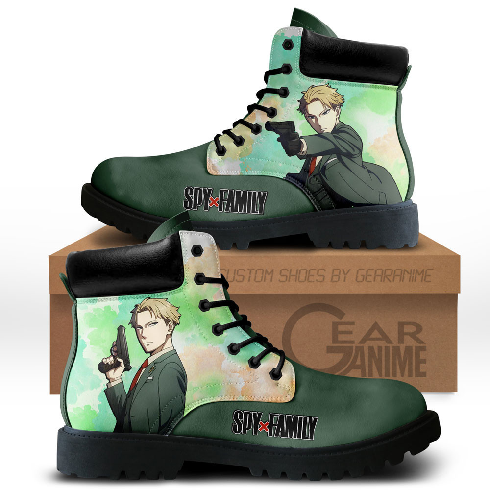 Loid Forger Custom Anime Combat Boots NTT141