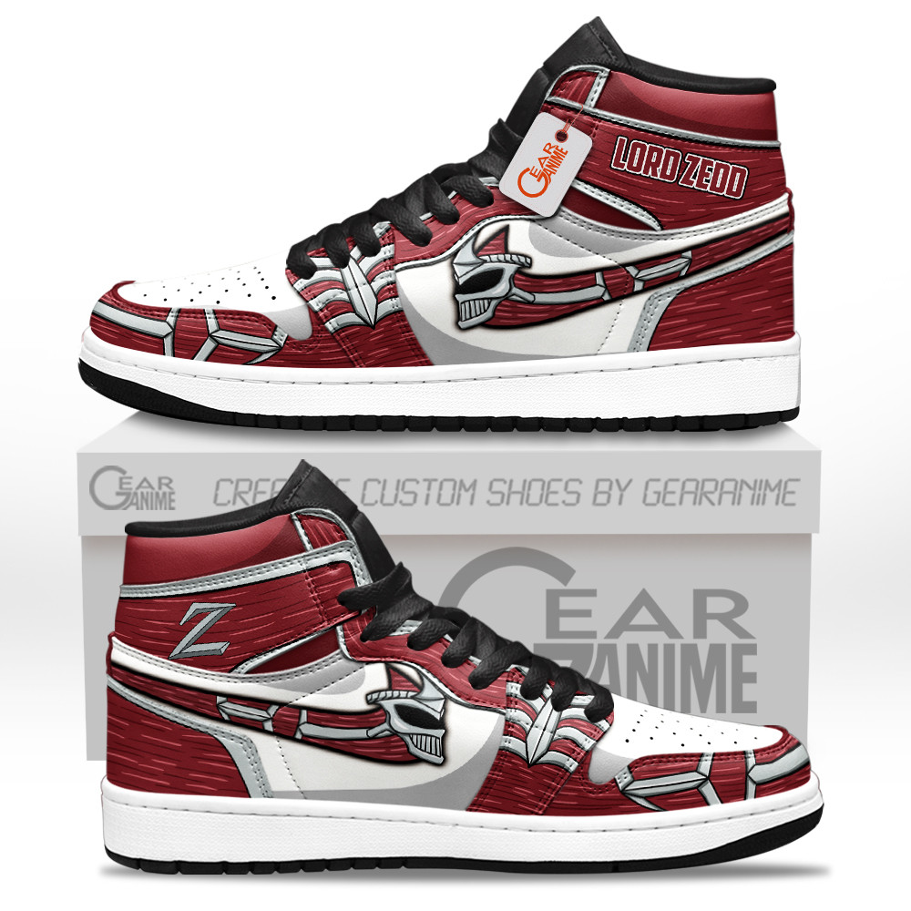 Lord Zedd Custom Movie High-Top Leather Sneakers