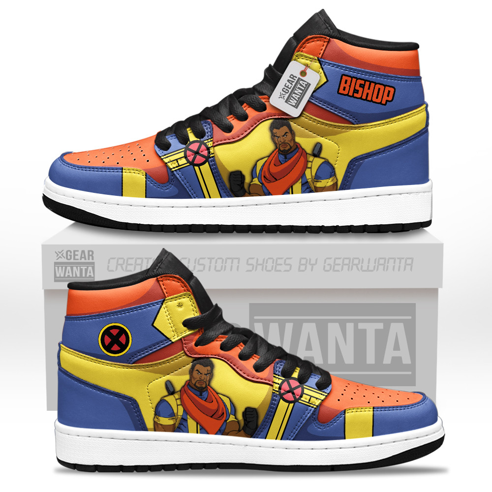 Lucas Bishop Custom Movie High-Top Leather Sneakers