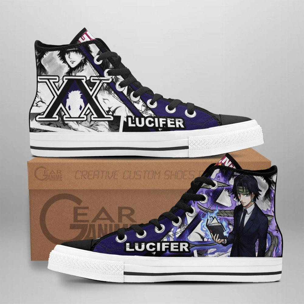 Lucilfer Custom Anime High-Top Canvas Shoes TT2608