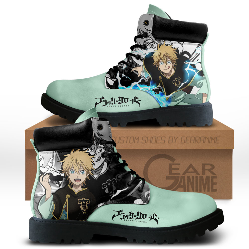 Luck Voltia Custom Anime Combat Boots NTT071