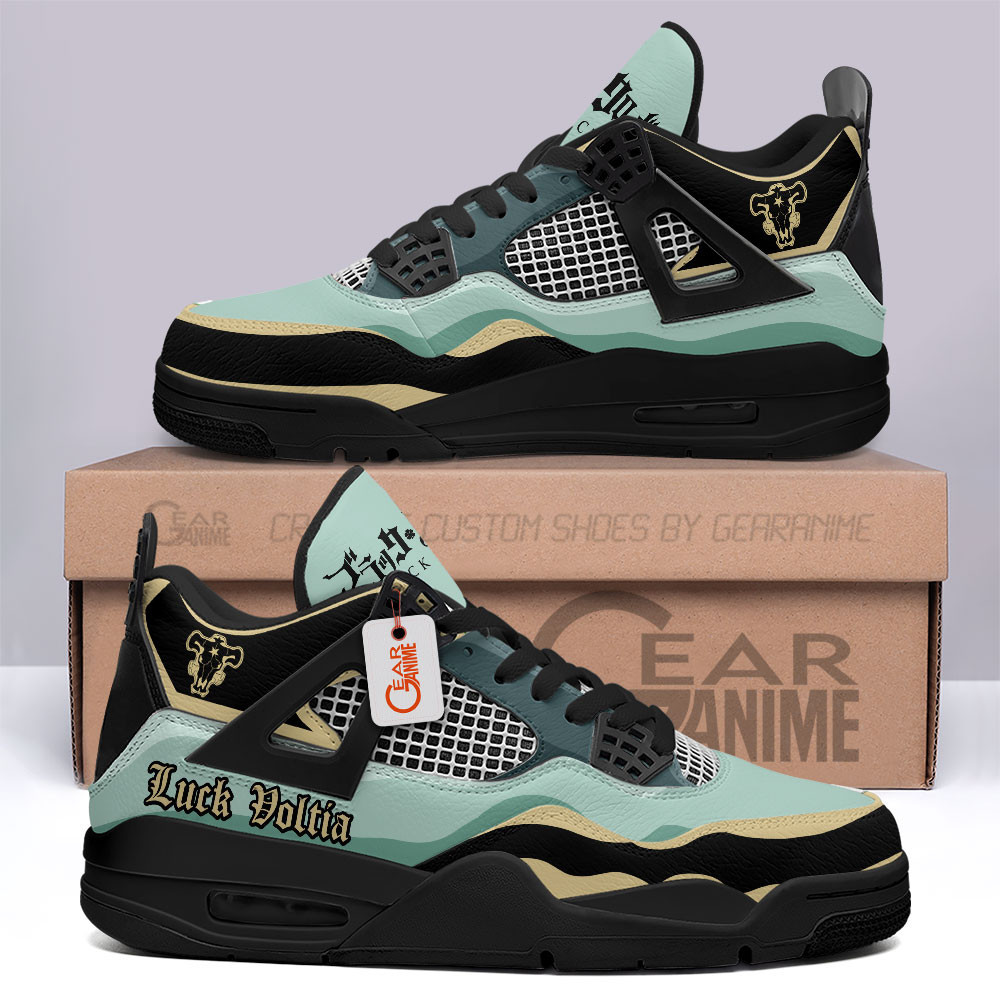 Luck Voltia Retro 4 Leather Sneakers Custom Name
