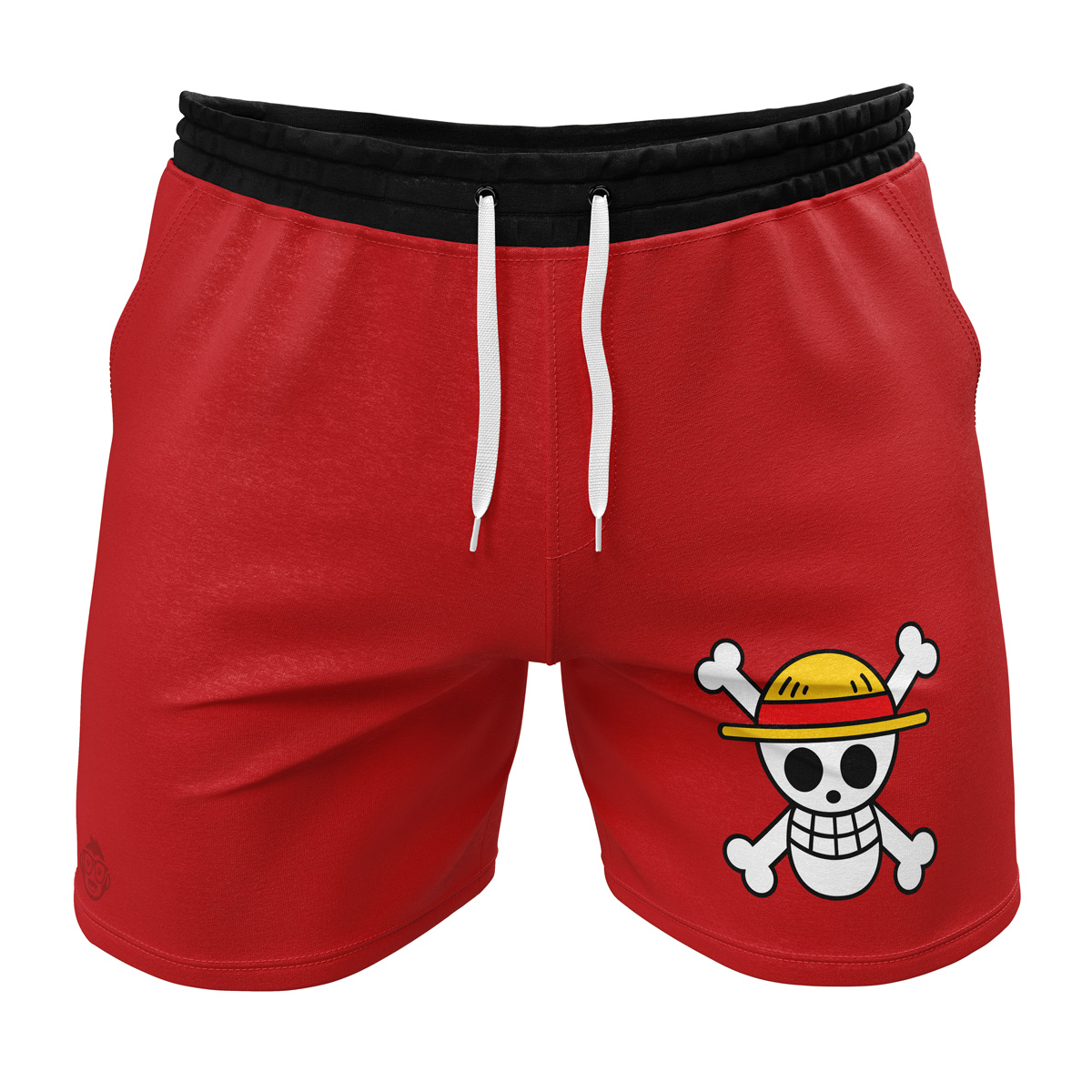 Luffy Straw Hat Pirates One Piece Gym Shorts