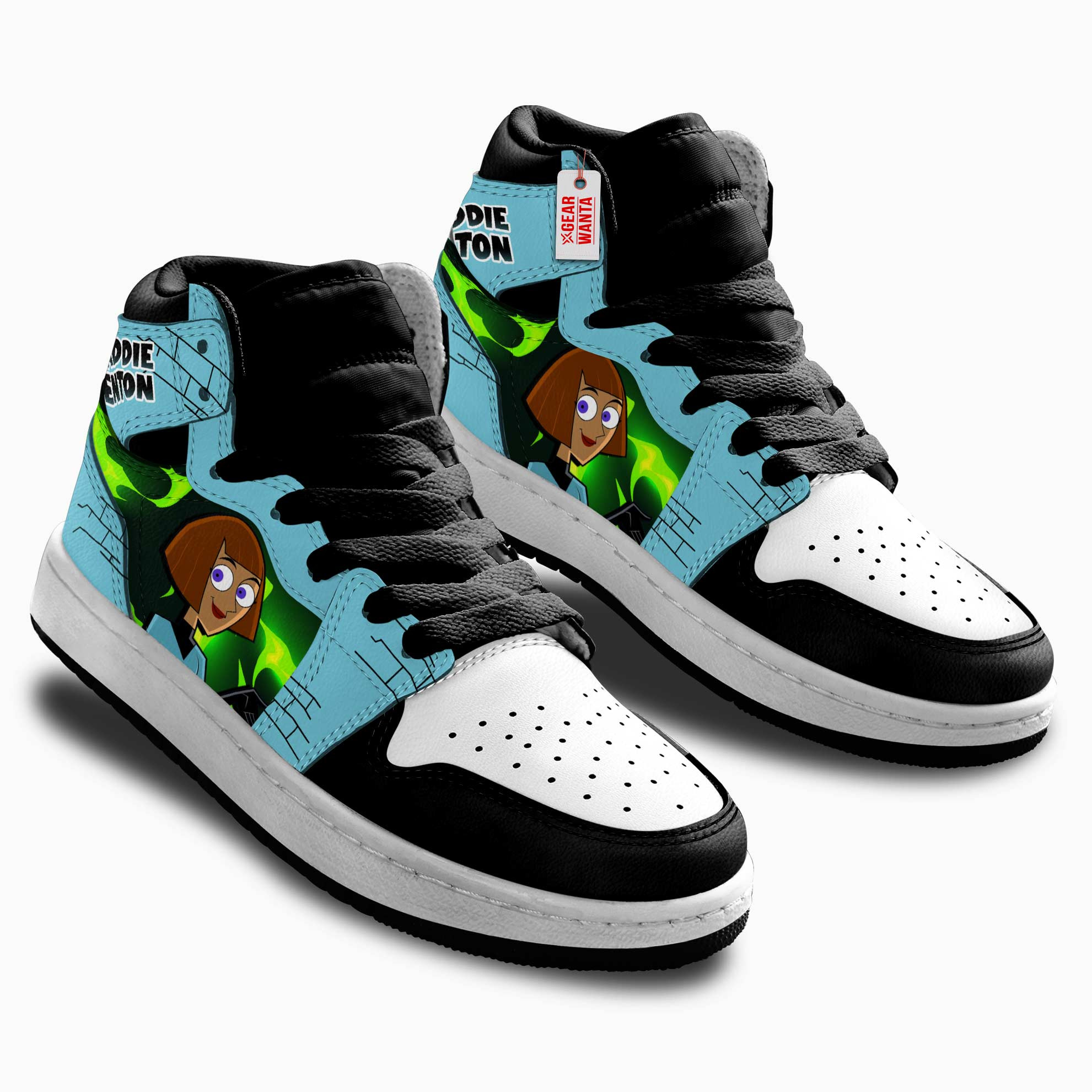 Maddie Fenton Kids High-Top Leather Sneakers