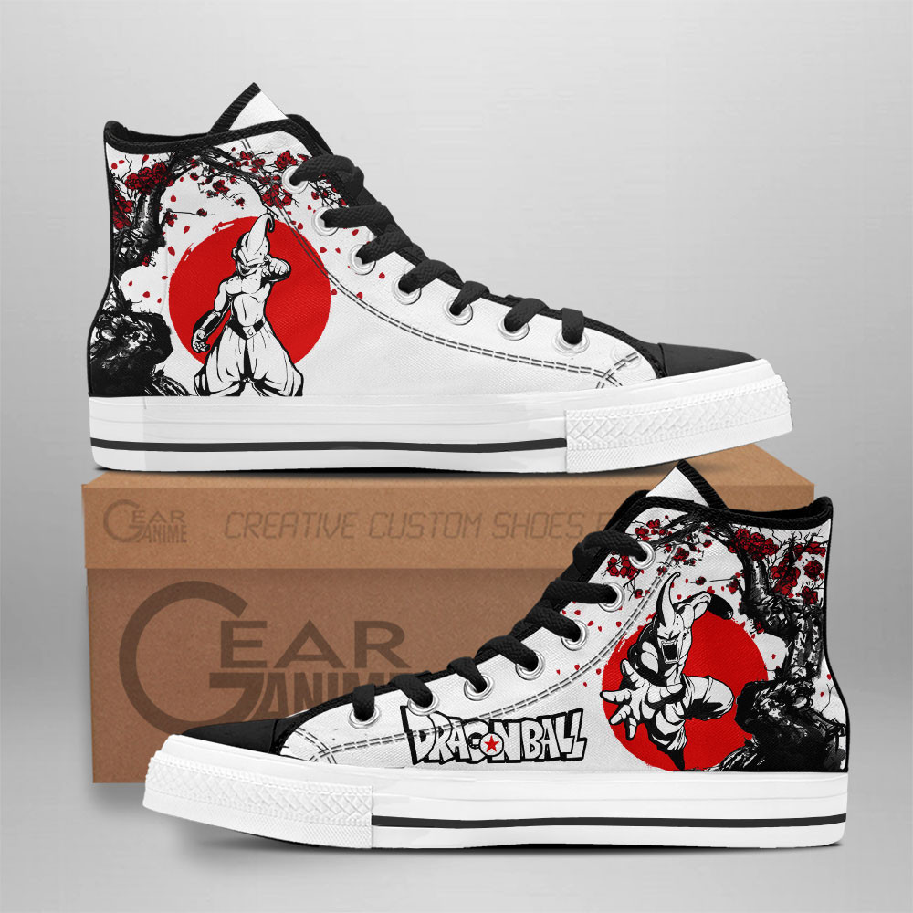Majin Boo Custom Anime High-Top Canvas Shoes NTT210