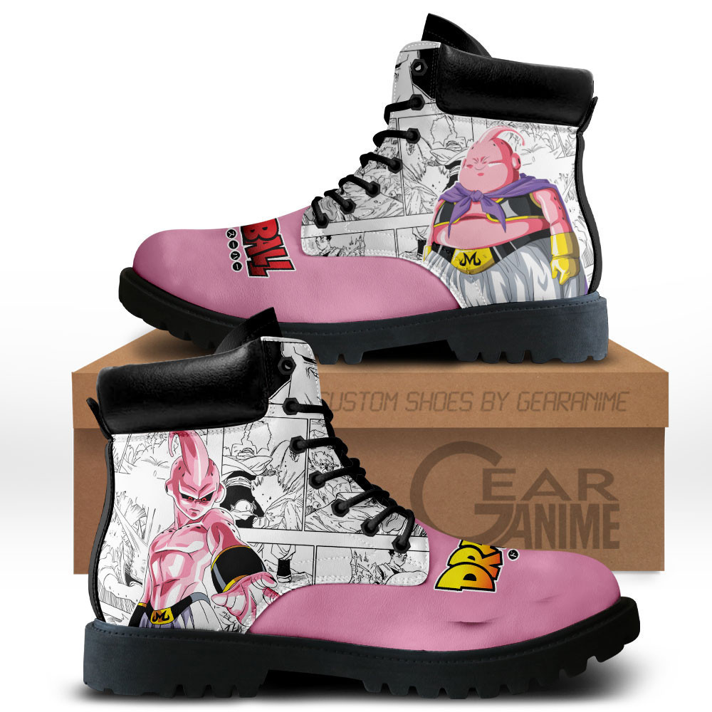 Majin Buu Custom Anime Combat Boots