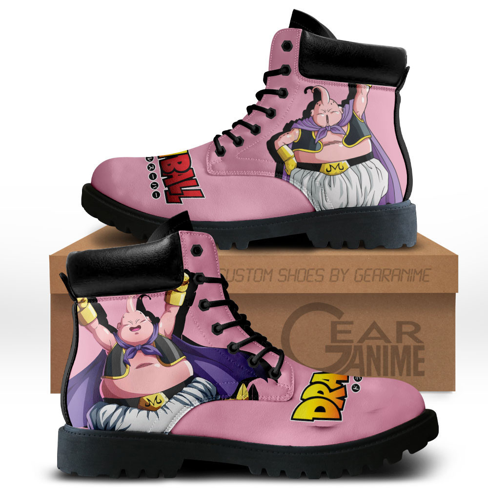 Majin Buu Custom Anime Combat Boots MV2811