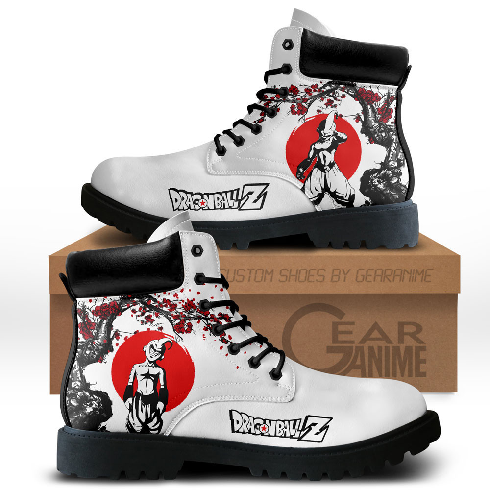 Majin Buu Custom Anime Combat Boots NTT071
