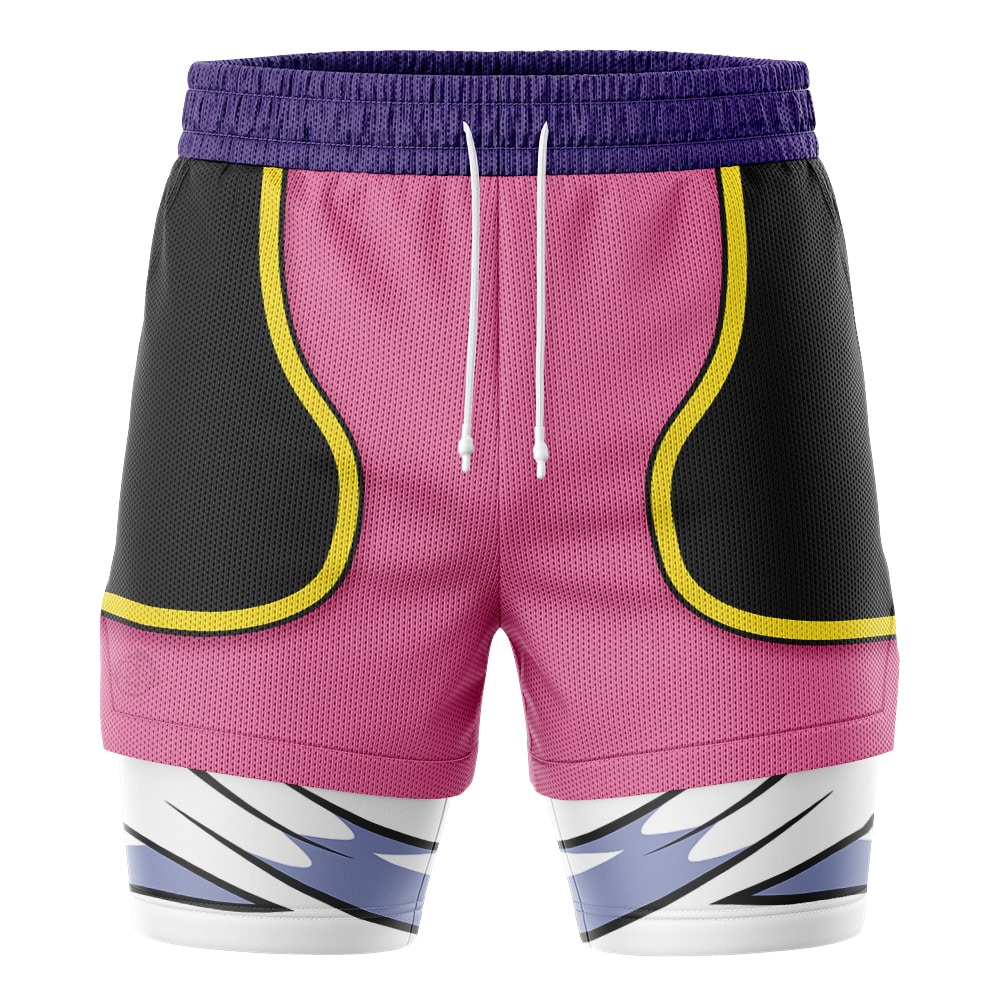 Majin Buu Fat V2 DBZ 2-in-1 Performance Shorts