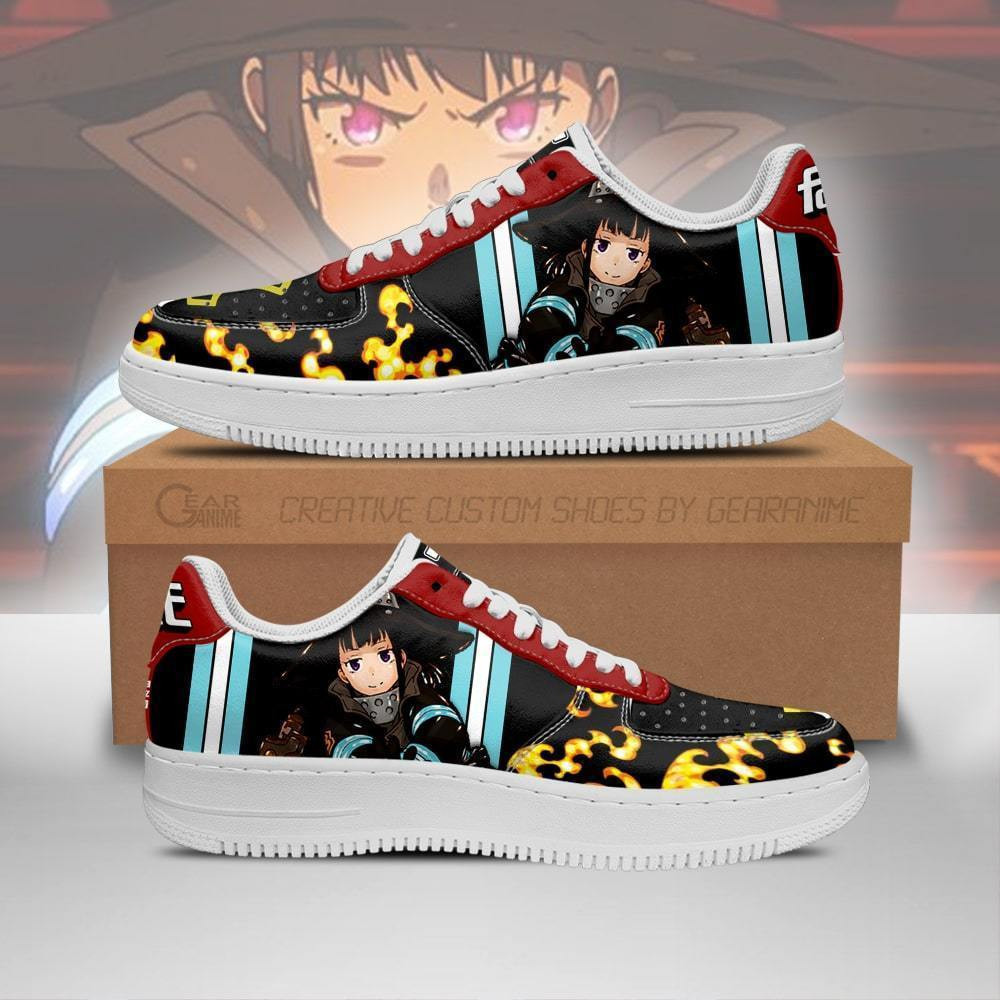Maki Oze Custom Anime Low-Top Leather Sneakers