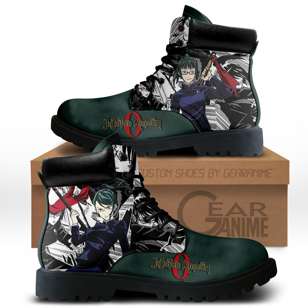 Maki Zenin Custom Anime Combat Boots NTT111