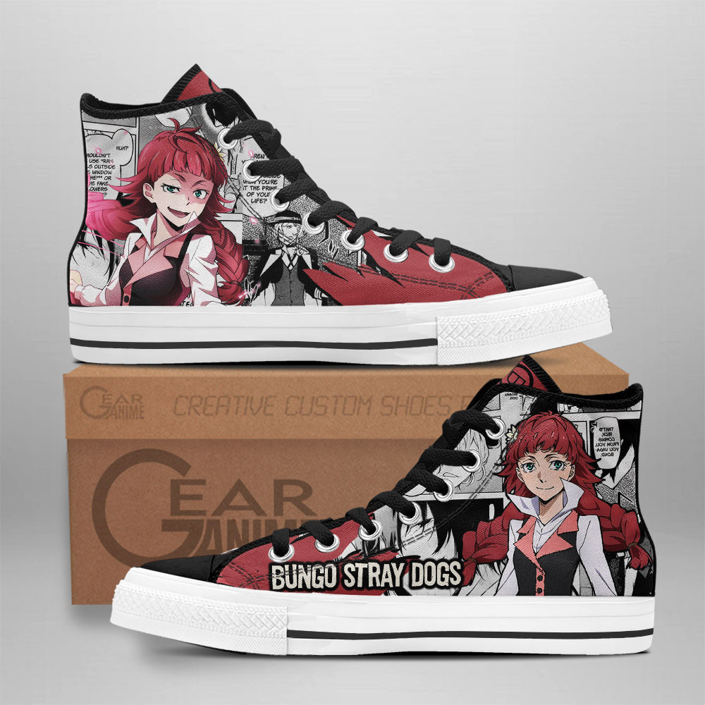 Maud Montgomery Custom Anime High-Top Canvas Shoes NTT130