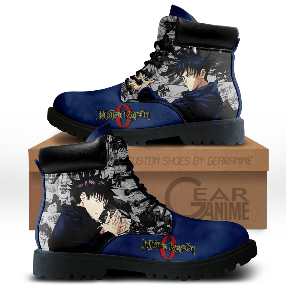 Megumi Fushiguro Custom Anime Combat Boots NTT111