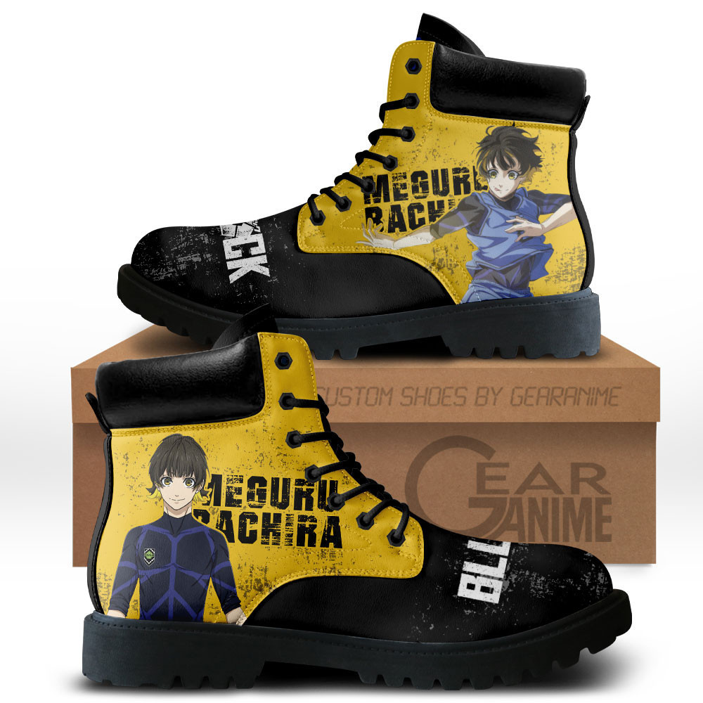 Meguru Bachira Custom Anime Combat Boots MV2111