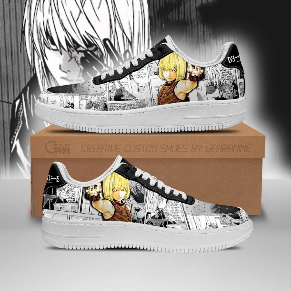 Mello Custom Anime Low-Top Leather Sneakers