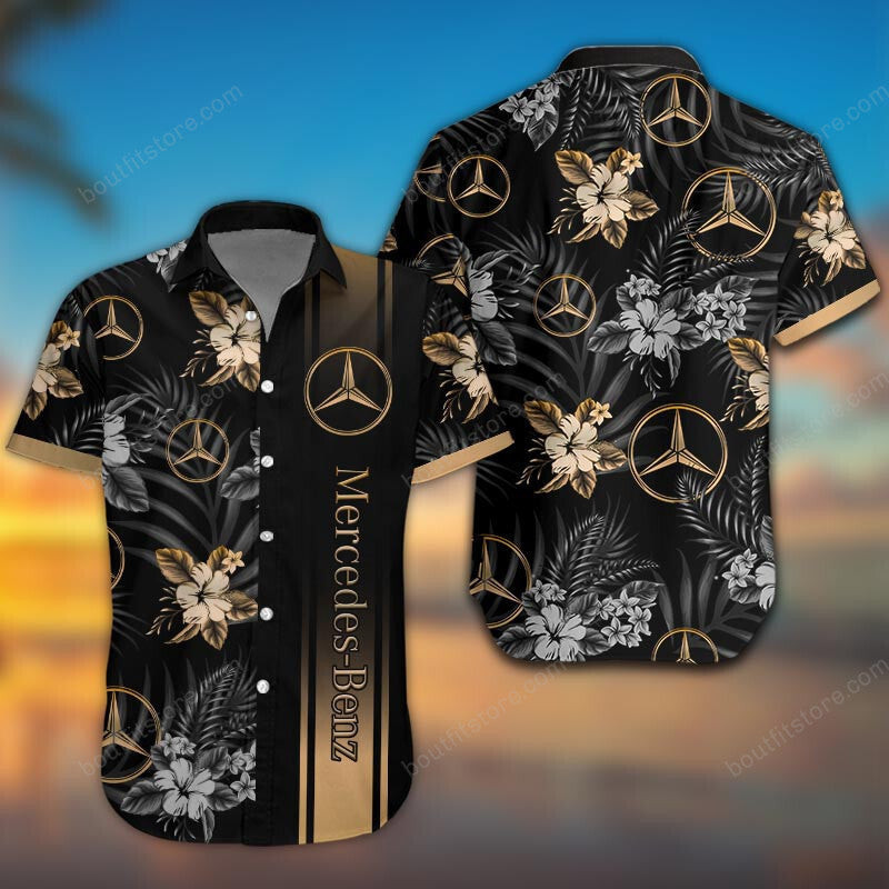 Mercedes 100th Anniversary 1926 2026 Hawaiian Shirt Mercedes Merch Gifts Unique Father's Day Gifts