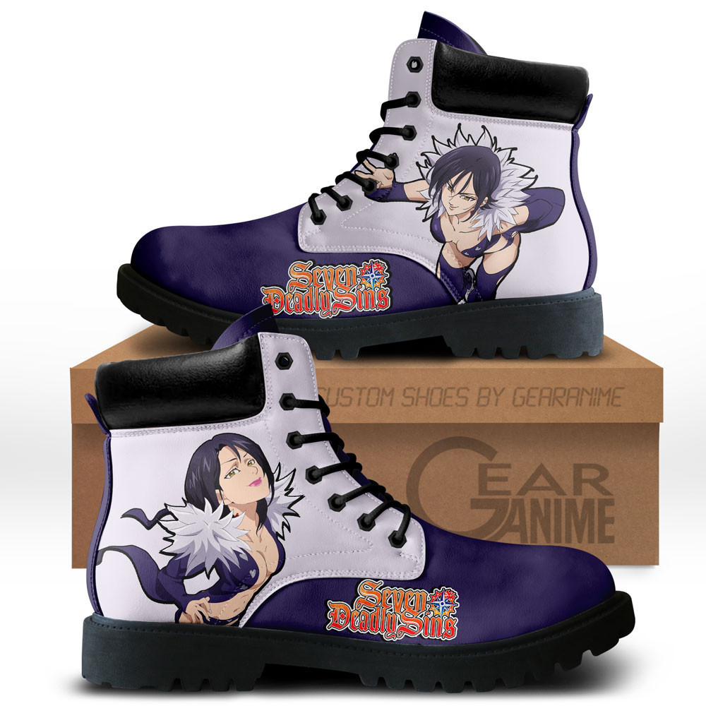 Merlin Custom Anime Combat Boots NTT111