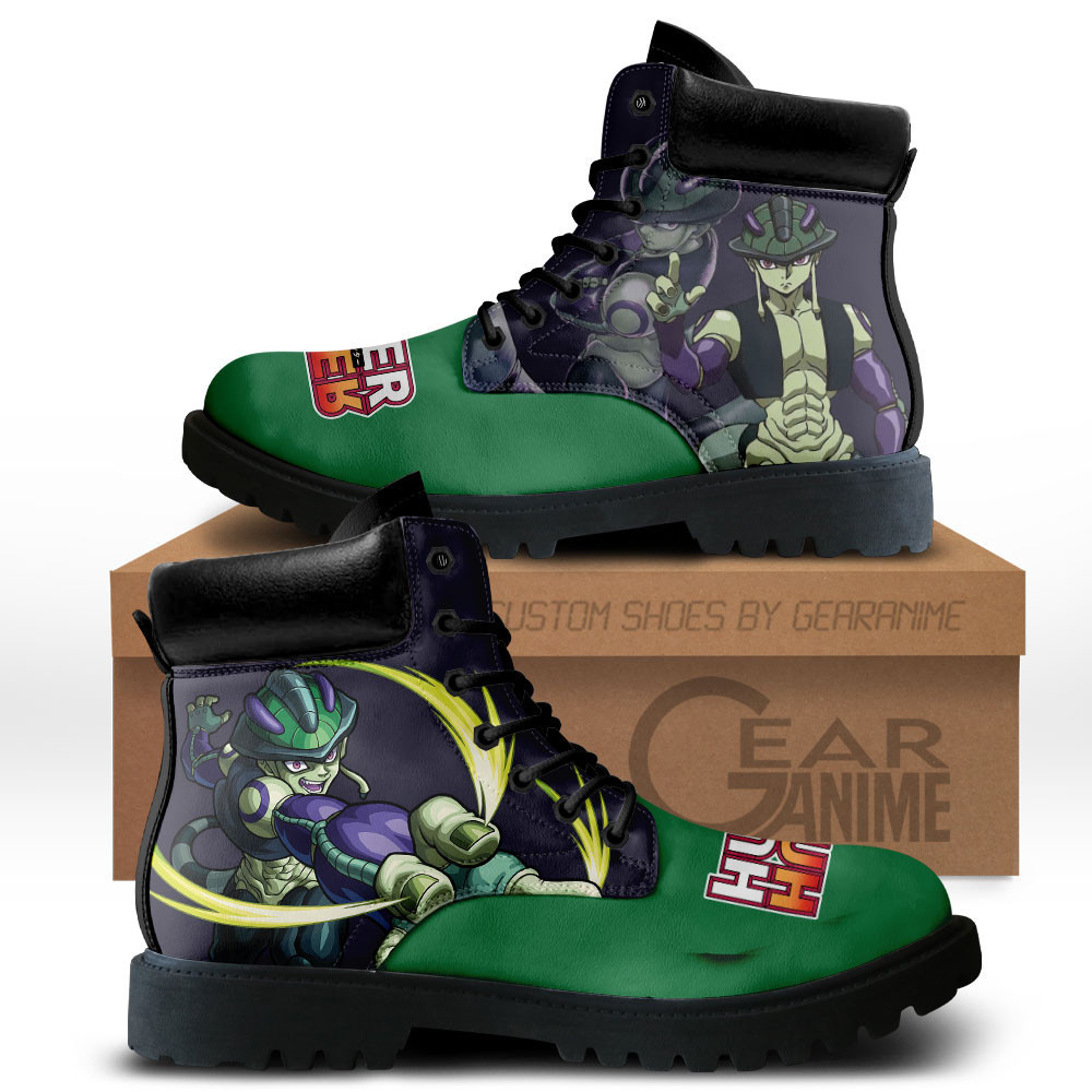 Meruem Custom Anime Combat Boots MV0512