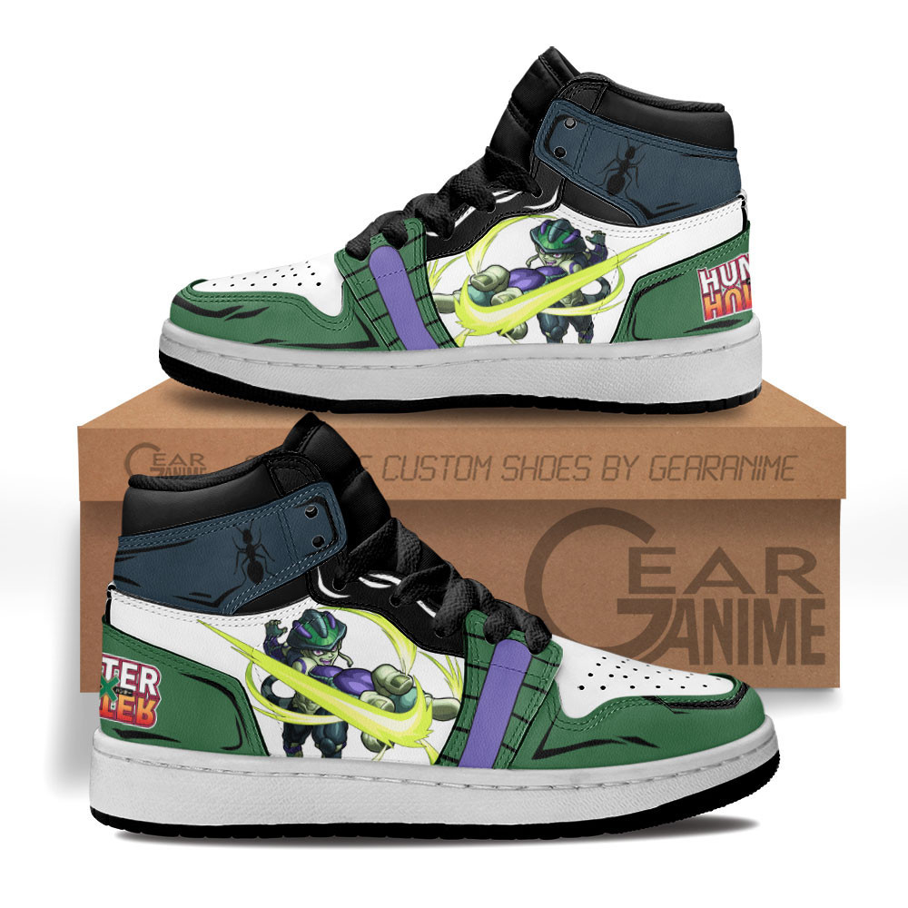 Meruem Custom Anime Kids High-Top Leather Sneakers